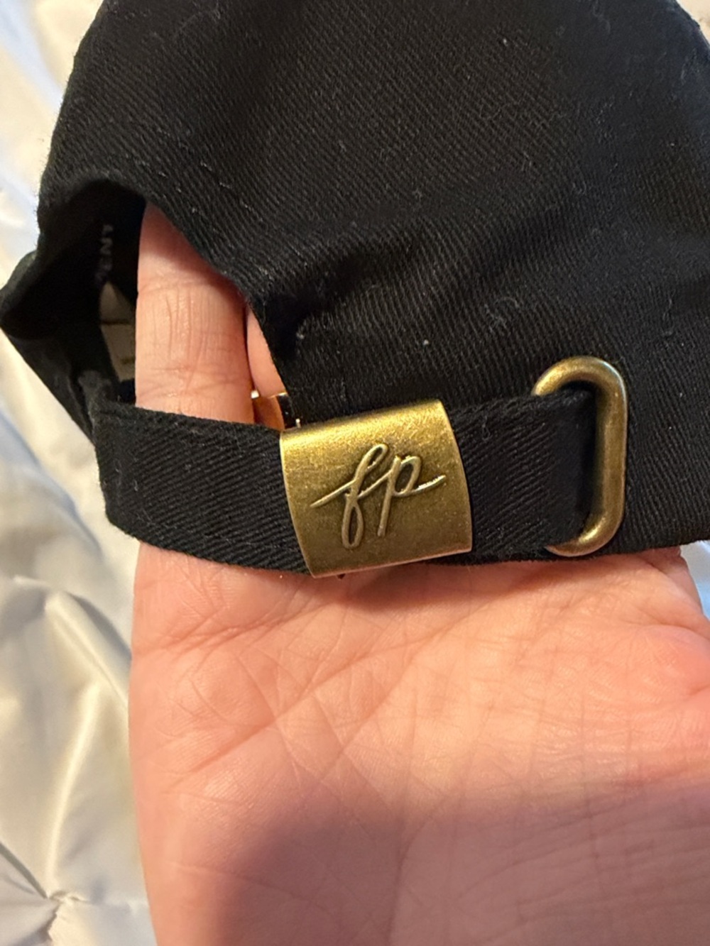 NEW!! Free People Big Buti Logo Baseball Cap🖤 - Picture 10 of 11